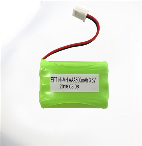 3.6V AAA600mAh T-BOX車載寬溫鎳氫電池 3.6V AAA600mAh T-BOX車載寬溫鎳氫電池