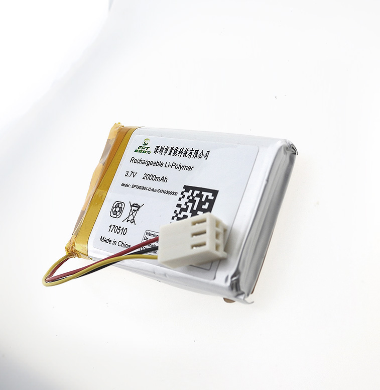 3.7V 2000mAh車載GPS定位器追蹤器聚合物鋰電池-1 3.7V 2000mAh車載GPS定位器追蹤器聚合物鋰電池-1