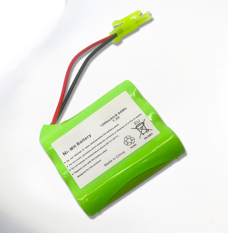 7.2V 1200mAh AA吸塵器鎳氫電池 7.2V 1200mAh AA吸塵器鎳氫電池