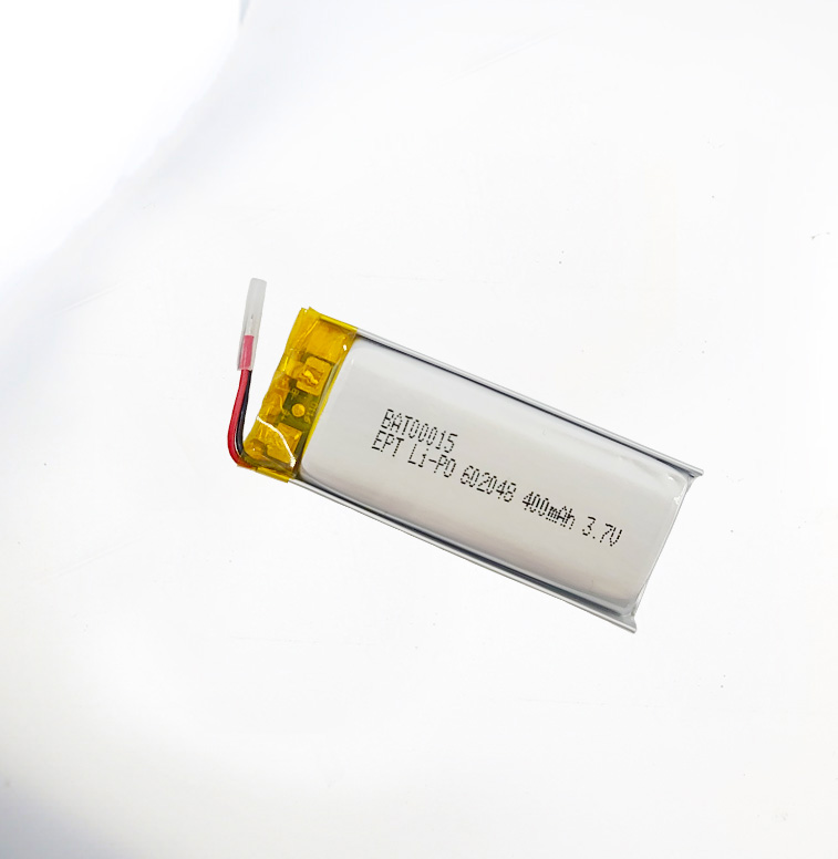3.7V 602048 400mAh 藍牙通訊聚合物鋰電池 3.7V 602048 400mAh 藍牙通訊聚合物鋰電池