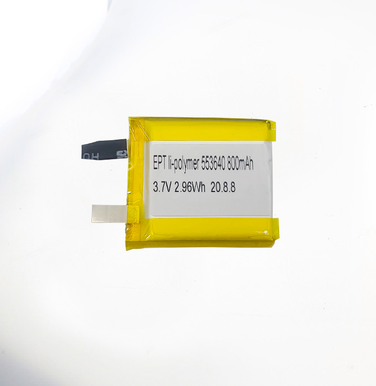 3.7V 553640 800mAh 低溫可穿戴設(shè)備聚合物鋰電池 3.7V 553640 800mAh 低溫可穿戴設(shè)備聚合物鋰電池