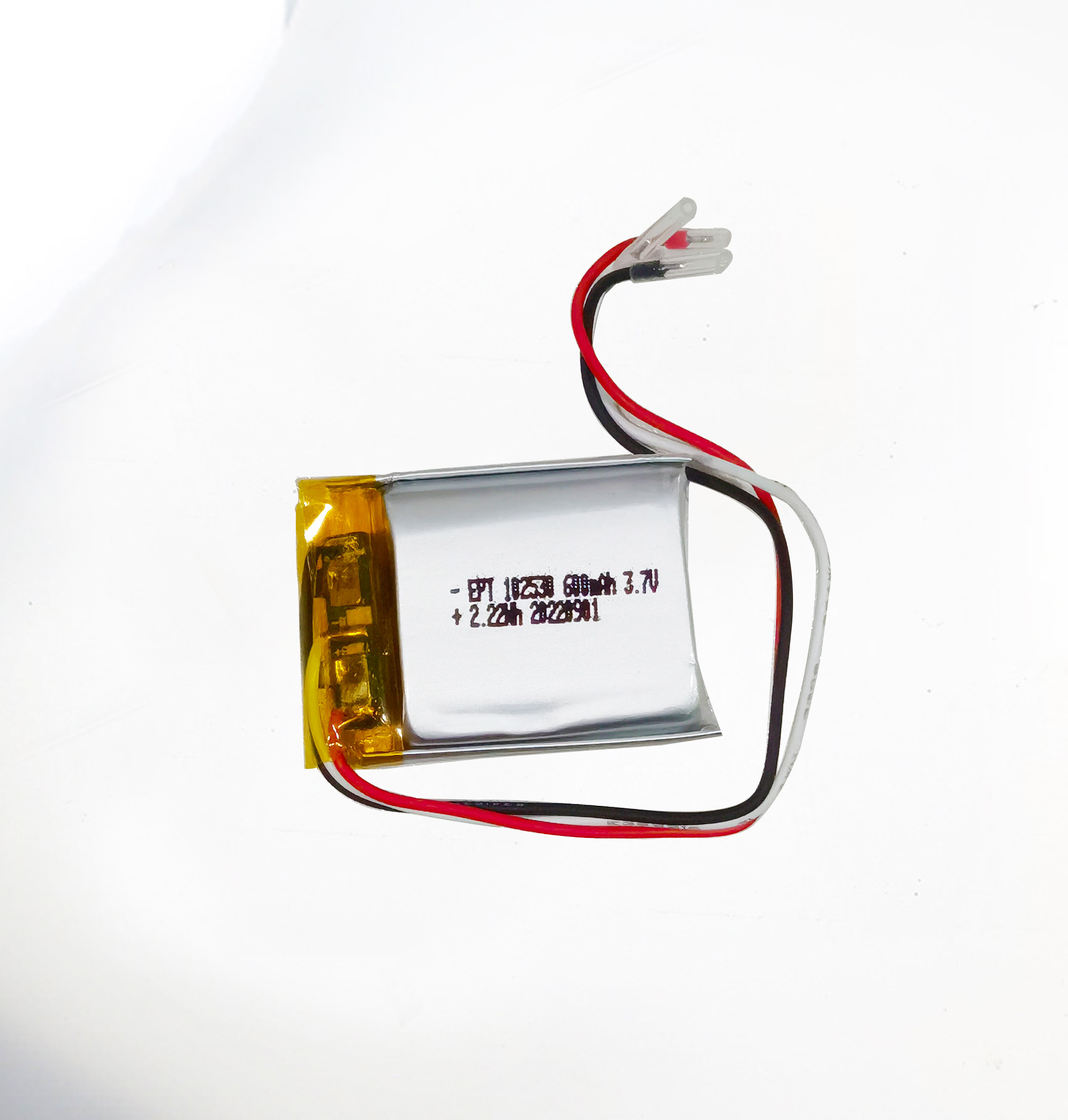 3.7V 102530 600mAh 按摩器聚合物鋰電池 3.7V 102530 600mAh 按摩器聚合物鋰電池